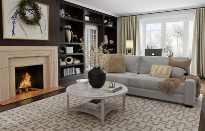 How to Place Furniture in a Living Room with a Fireplace
