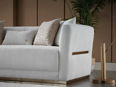 Bellona - Monroe Turkish Living Room Set Sofa Loveseat Chair Living Room Bellona