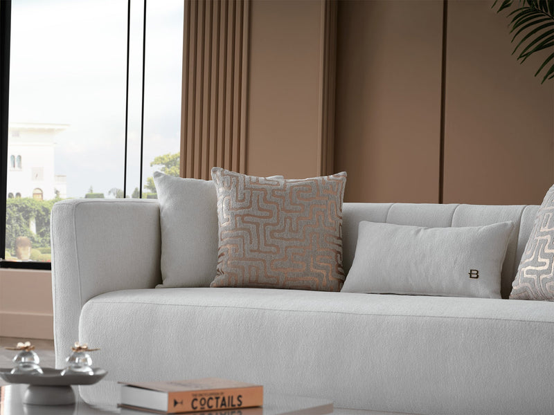 Bellona - Monroe Turkish Living Room Set Sofa Loveseat Chair Living Room Bellona