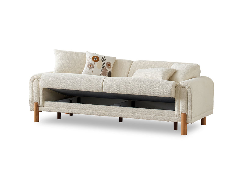 Soho Convertible Living Room Set with Sofa Loveseat Chair (2 Sofa & 2 Chair) Living Room Furnia