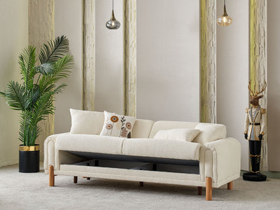 Soho Convertible Living Room Set with Sofa Loveseat Chair (2 Sofa & 2 Chair) Living Room Furnia