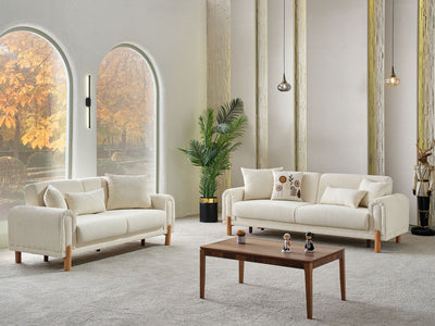 Soho Convertible Living Room Set with Sofa Loveseat Chair (2 Sofa & 2 Chair) Living Room Furnia