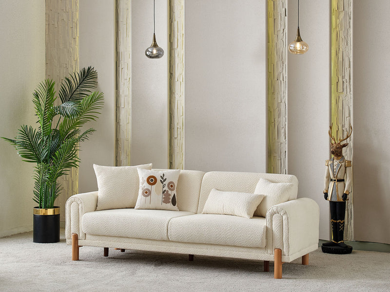 Soho Convertible Living Room Set with Sofa Loveseat Chair (2 Sofa & 2 Chair) Living Room Furnia