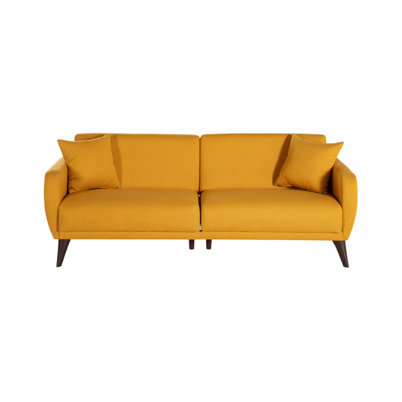 Flexy Sofa In A Box - Yellow Sleeper Sofa B-Lifestyle   