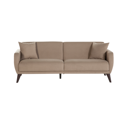 Flexy Sofa In A Box - Taupe Sleeper Sofa B-Lifestyle   