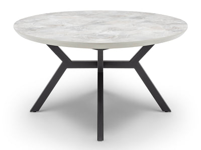 Zirkon Serra Gray White Elegant 4-6 Person Dining Set Dining Room Furnia