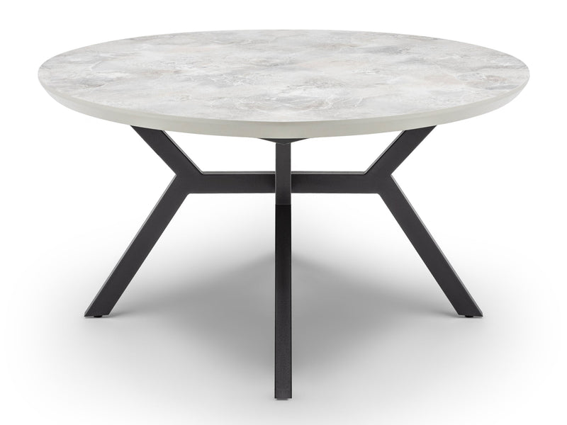 Zirkon Serra Gray White Elegant 4-6 Person Dining Set Dining Room Furnia