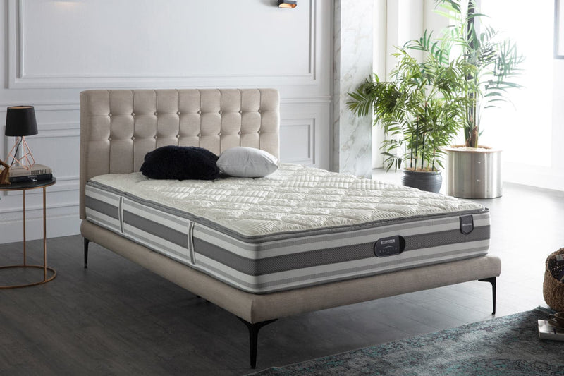 Stratton Bed In A Box Bed Frame B-Lifestyle Full Bell Basic Cream 