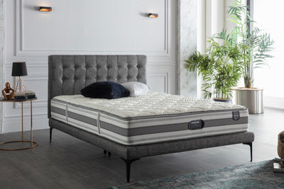 Stratton Bed In A Box Bed Frame B-Lifestyle Full Bell Basic Grey 