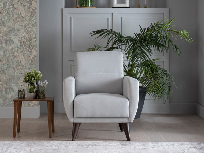 Chair In A Box - With Storage Sleeper Armchair B-Lifestyle Light Gray  