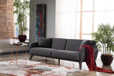 Flexy Sofa In A Box - Taupe Sleeper Sofa B-Lifestyle Zigana Charcoal  