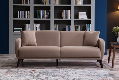 Flexy Sofa In A Box - Charcoal Sleeper Sofa B-Lifestyle Zigana Taupe  