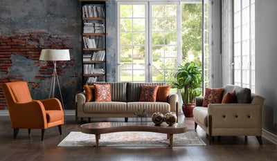 Piero Living Room Sleeper Sofa Set Living Room Bellona   