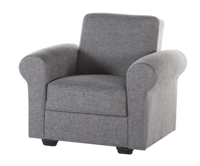 Elita Living Room Set Living Room Bellona Armchair Diego Gray 