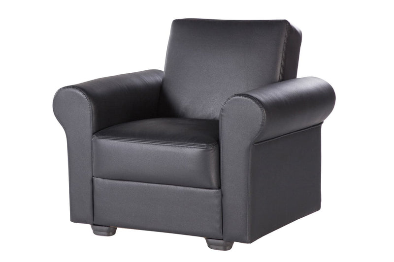 Floris Living Room Set Living Room Bellona Armchair Santa Glory Black 