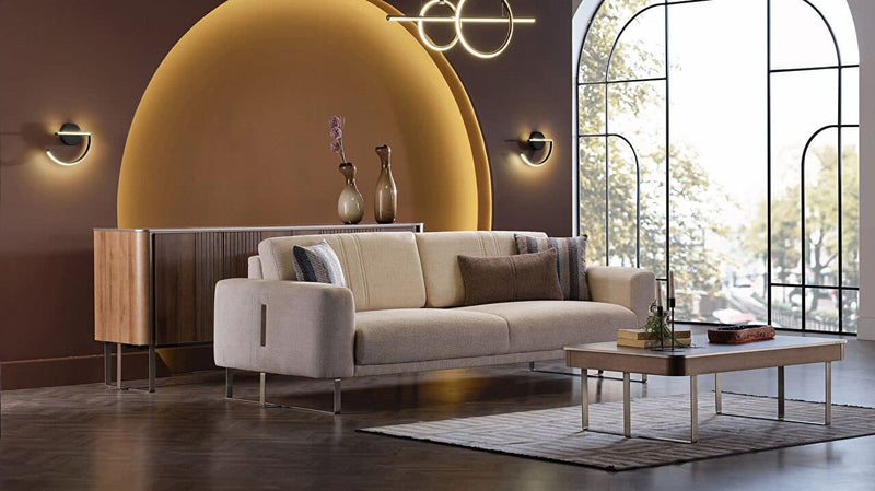 Mirante Convertible Living Room Living Room Bellona Sofa Cream 