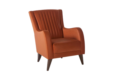 Piero Living Room Sleeper Sofa Set Living Room Bellona Armchair Hande Beige/Orange 