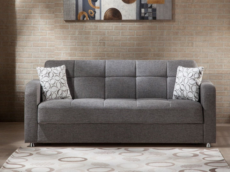 Vision Convertible Living Room Living Room Bellona Sofa Diego Gray 