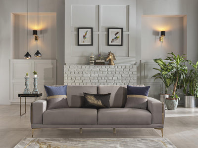 Carlino Living Room Sleeper Sofa Set by Bellona Sleeper Sofa Bellona 2 Seater Napoly Gray 