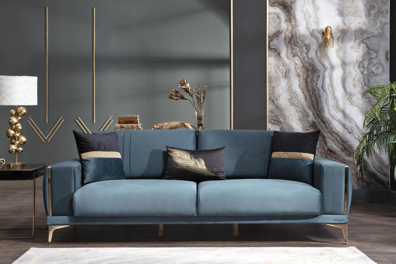 Carlino Living Room Sleeper Sofa Set by Bellona Sleeper Sofa Bellona 2 Seater Napoly Green 