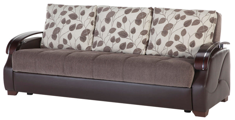 COSTA Sleeper Sofa Bed by Mondi Convertible Sofa Beds MondiHome Dark Brown  