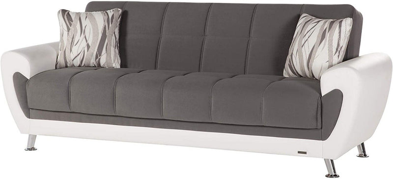 DURU Sleeper Sofa Bed by Bellona Convertible Sofa Beds Bellona Dark Gray  