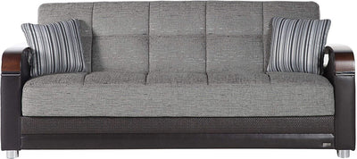 LUNA Sleeper Sofa Bed by Bellona Convertible Sofa Beds Istikbal Furniture Gray  