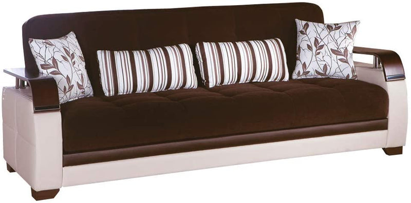 NATURAL Sleeper Sofa Bed by Istikbal Convertible Sofa Beds Istikbal Furniture Brown  