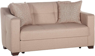 TAHOE Sleeper Love Seat by Istikbal Convertible Love Seat Istikbal Furniture Taupe  
