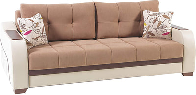 ULTRA Sleeper Sofa Bed by Bellona Convertible Sofa Beds Bellona Light Brown  