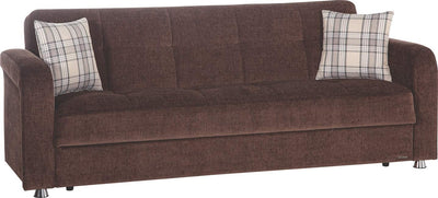 VISION Sleeper Sofa Bed by Istikbal Convertible Sofa Beds Istikbal Furniture Brown  